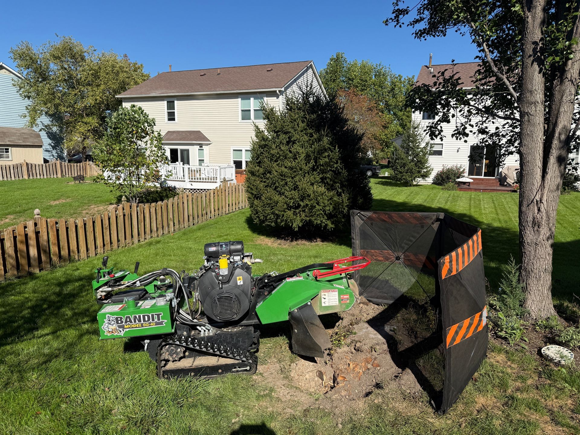 Residential Stump Removal Services